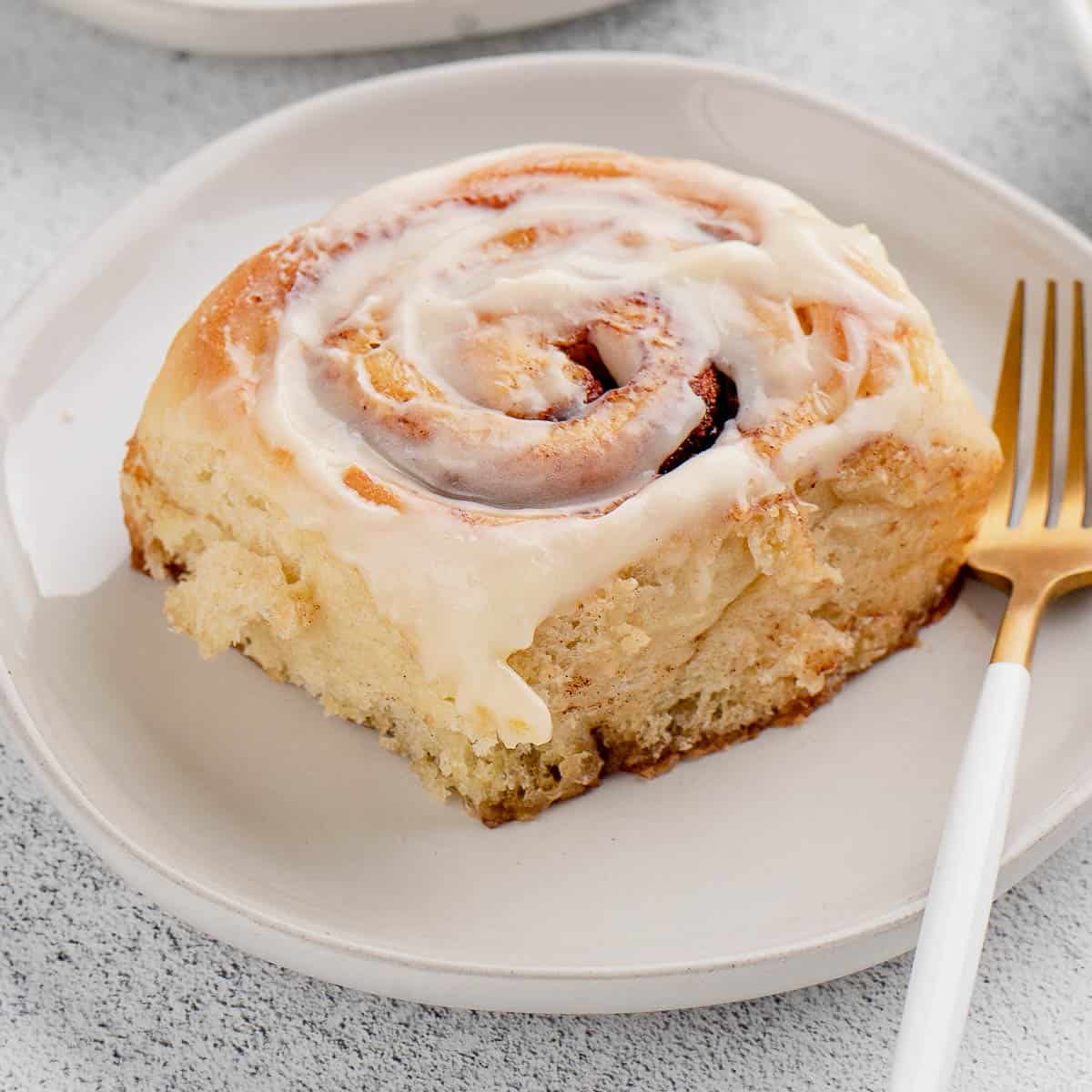 Fresh cinnamon rolls from the farm bakery